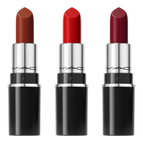 MAC Everyday Luxury Mini Lustreglass Lipstick Trio: Red