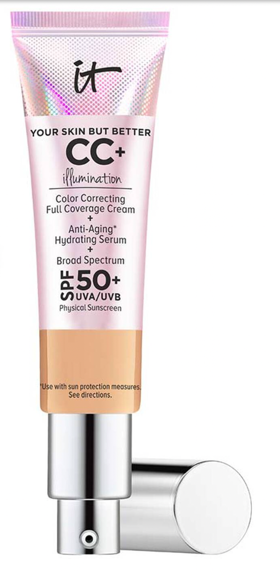 IT COSMETICS - Your Skin But Better CC+ Color Correcting Illumination Full Coverage Cream Tono Medium Tan