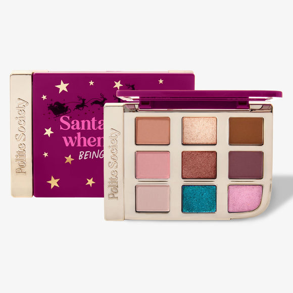 POLITE SOCIETY Santa Knows When You're Being A Bitch Eyeshadow Palette