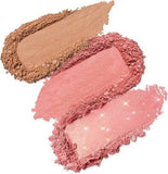 KIKO MILANO - Multi Finish Trio Blush & Bronzer Face Palette