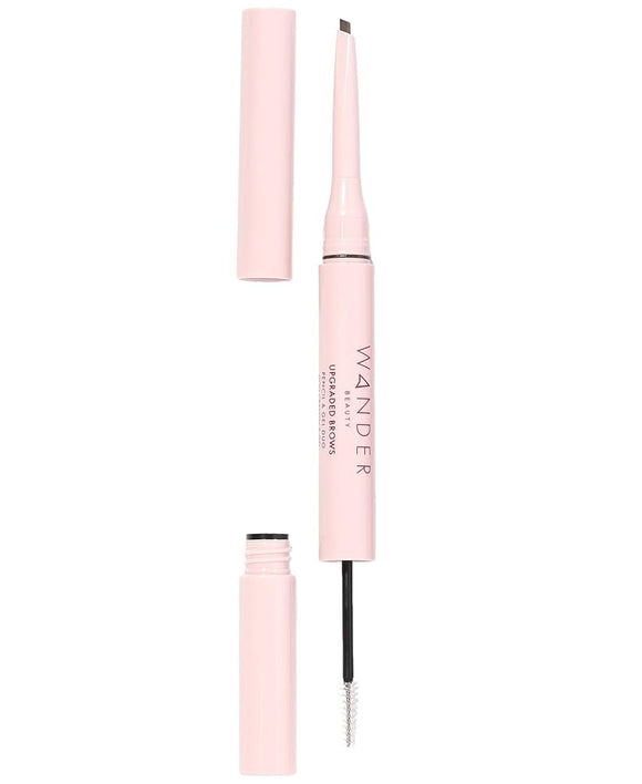 WANDER BEAUTY - Upgraded Brows Pencil & Gel Duo Medium Brown