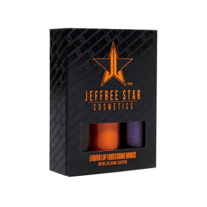 JEFFREE STAR - Liquid Lip Threesome Minis Tonos Coffin Blood - Pumpkin Fantasy - Halloween Orgy