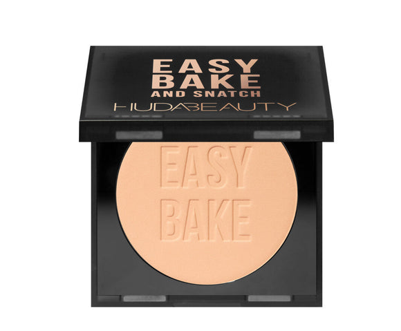 HUDABEAUTY - Easy Bake And Snatch Pressed Brightening And Setting Powder Tono Peach Pie
