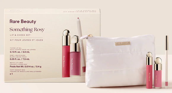 RARE BEAUTY - Something Rosy Lip & Cheek Set SPECIAL EDITION