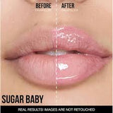 HUDA BEAUTY - Faux Filler Extra Shine Lip Gloss tono Sugar Baby