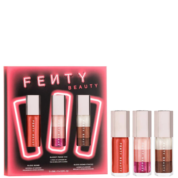FENTY BEAUTY - Glossy Posse VIII 3-Piece Lip Luminizer Set