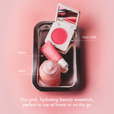 SUMMER FRIDAYS - The Dewy Pink Set with mini Lip Butter Balm in Pink Sugar
