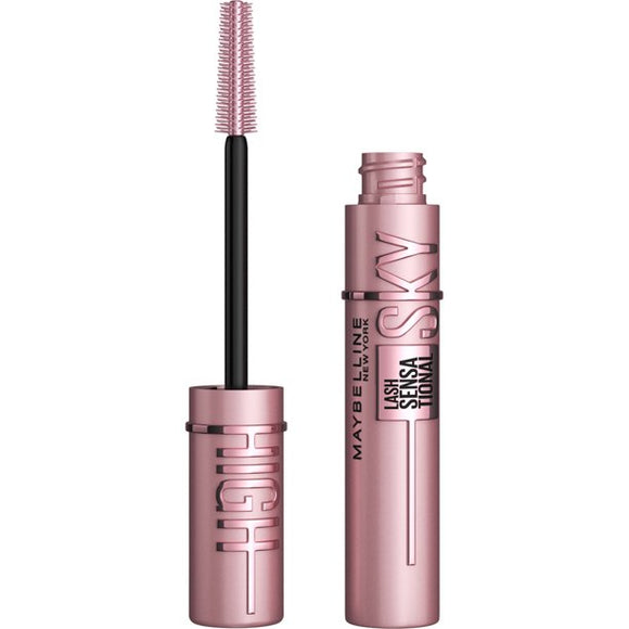 Maybelline Lash Sensational Sky High Mascara  800 BLAKEST BLACK Washable Mascara