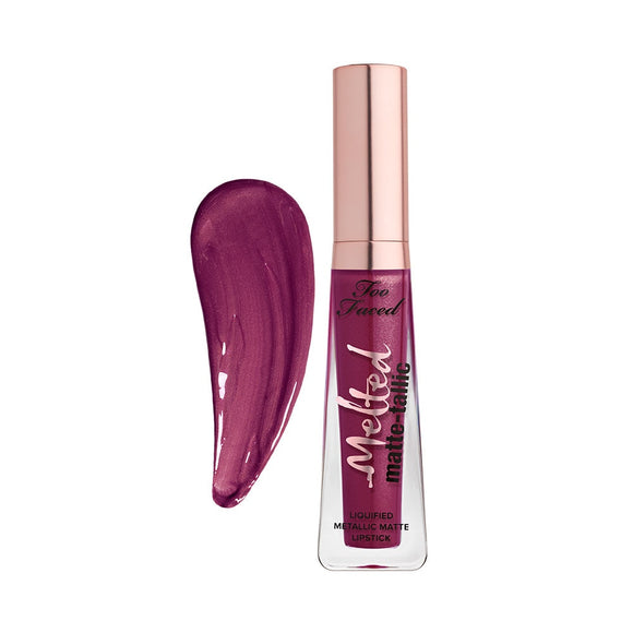 Too Faced Melted Matte-tallic Lipstick Shade: I Dare You