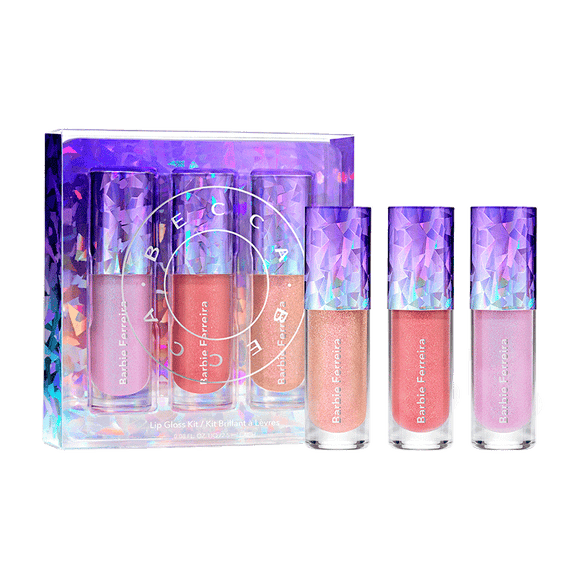 BECCA Cosmetics Mini Barbie Ferriera Prismatica Lip Gloss Set