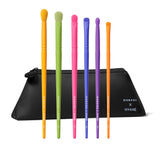 MORPHE X NYANE VIBRANT BLEND 6- PIECE BRUSH SET + BAG