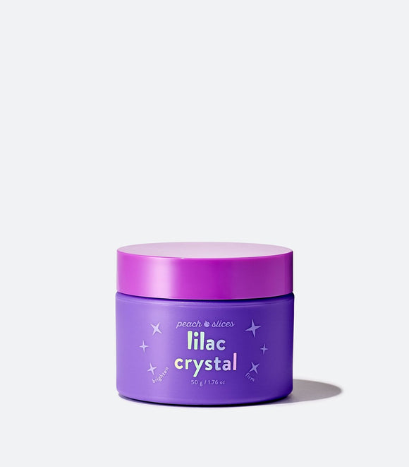 PEACH SLICES Lilac Crystal Brightening Shimmer Peel-Off Mask