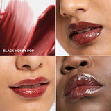 CLINIQUE Pop Plush™ Creamy Lip Gloss  Color: Black Honey Pop