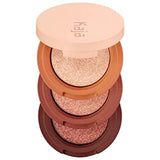 Kaja Beauty Bento Bouncy Shimmer Eyeshadow Trio  Color: Toasted Caramel