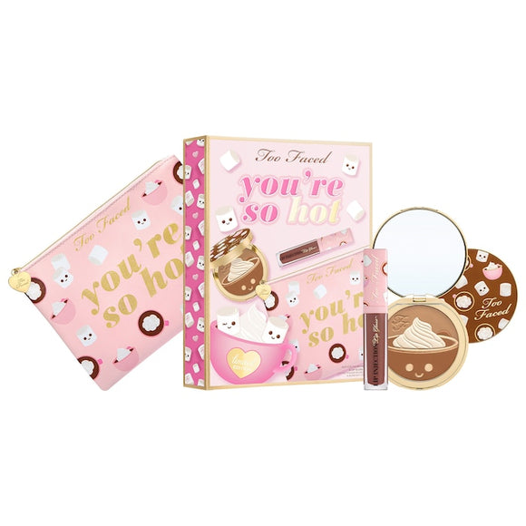 Too Faced You're So Hot, Bronzer and Lip Gloss Set