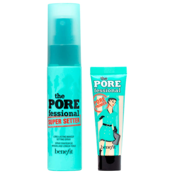 Benefit Cosmetics Mini Joy To The Pores Primer & Settin Spray Set